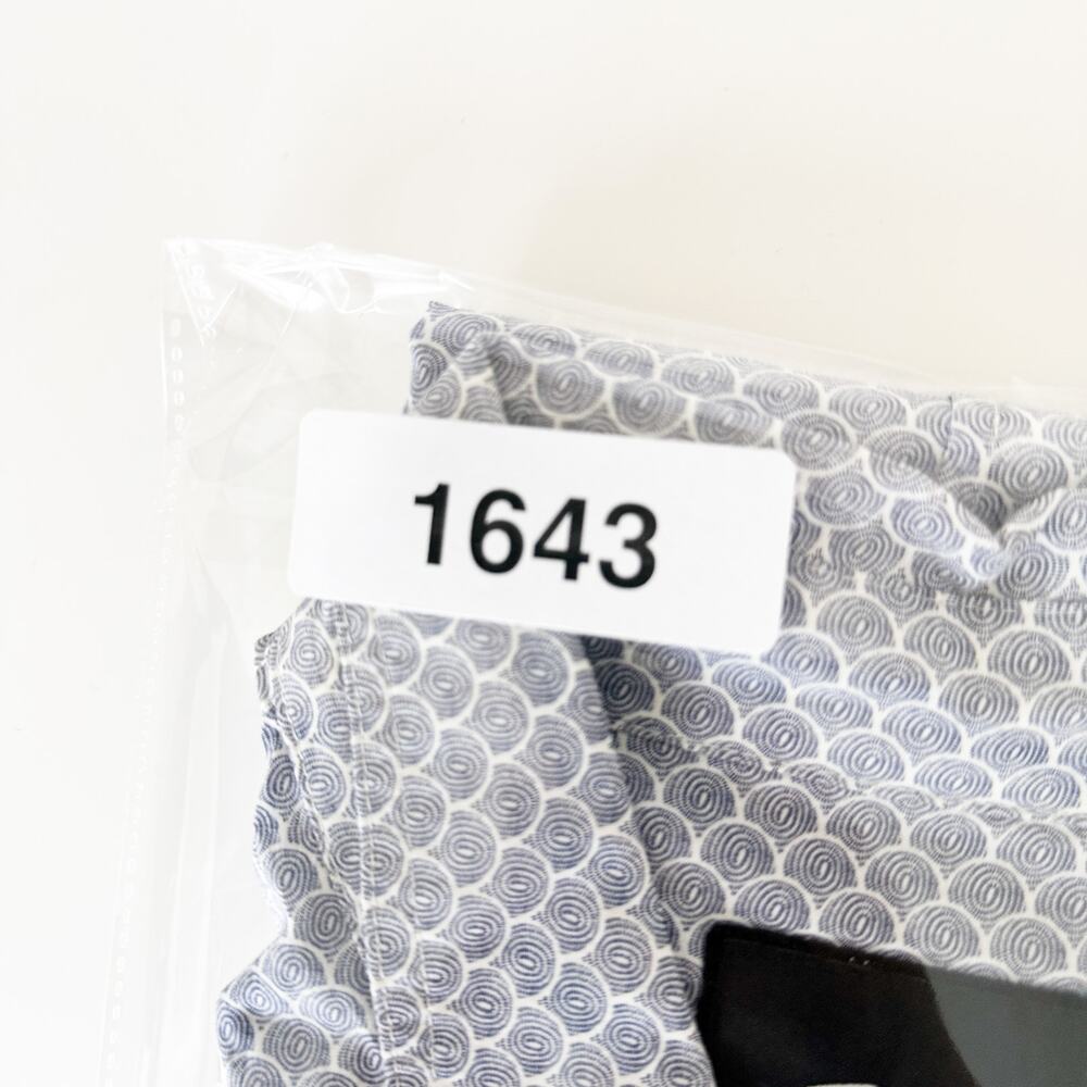 Rails Mens Carson Button Down Shirt Dot Armour Ink Blue Lyocell Blend - L - Picture 9 of 9